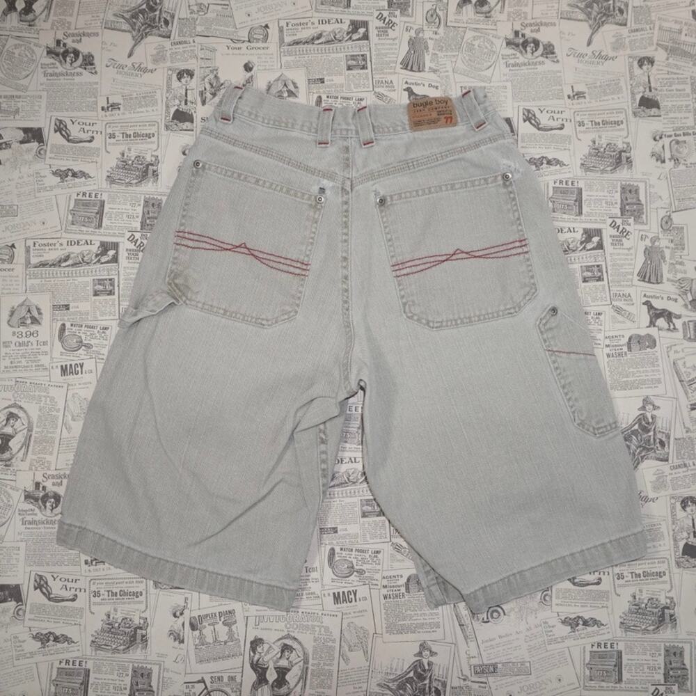 18R -Vintage Y2K bugle boy carpenter 2000s baggy demo, jorts